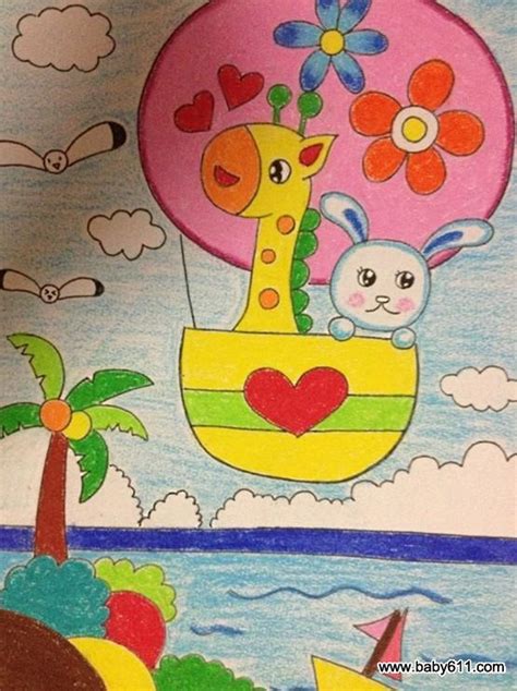 幼儿园儿童画课程指导与范画欣赏(12) - 教研之窗