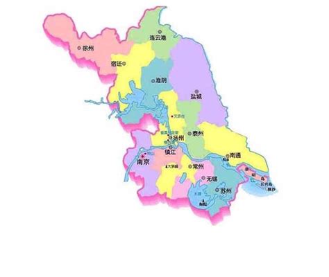江苏地图高清全图矢量可编辑全省市行政区划地图_文档下载