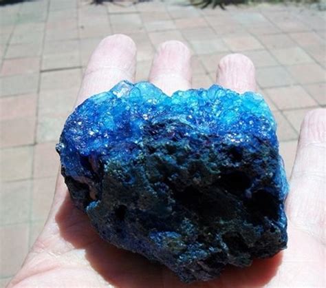 特价天然小块蓝色水晶簇原石摆件 消磁净化 标本 收藏-阿里巴巴
