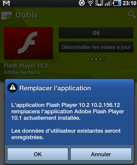 Adobe Flash Player - Nouvelle version disponible (10.2) - Android-France