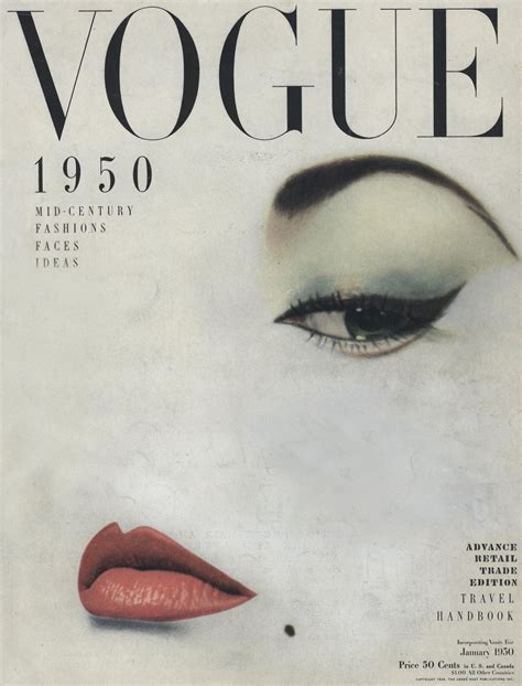 五十年代Vogue杂志封面