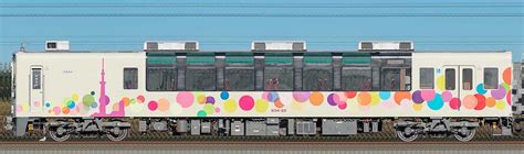 東武634型「スカイツリートレイン」クハ634-22の側面写真｜RailFile.jp｜鉄道車両サイドビューの図鑑