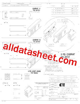 293737-1 Datasheet(PDF) - TE Connectivity Ltd