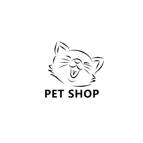 蓝色宠物屋Logo模板在线图片制作_Fotor懒设计