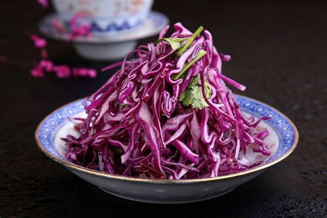 凉拌紫甘蓝|精美凉菜|金味德拉面文化产业集团