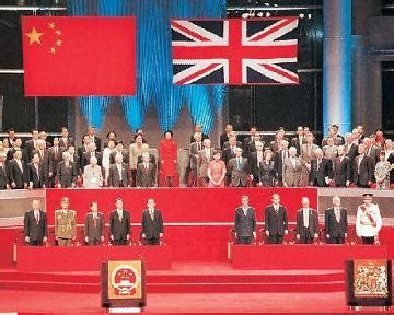 香港回归26周年红色简约香港回归纪念日手机海报-压缩图