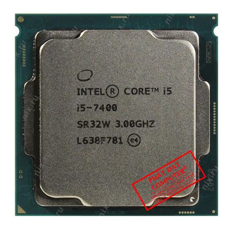 Intel Core i5 7400 Processor (i5-7400, 3.0GHz, 6M, LGA1151) | Shopee ...