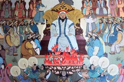 成吉思汗横扫中亚，花剌子模彻底被打垮，国王都逃往印度