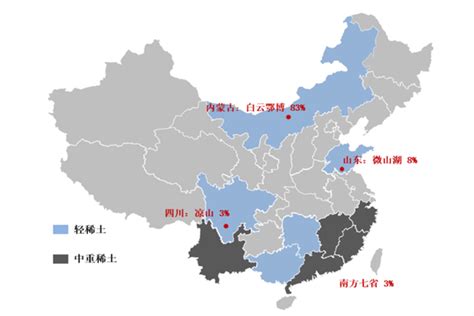 中国的稀土分布哪些地区-百度经验