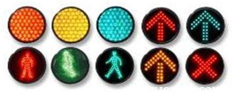 红绿灯交通信号灯大全及图解，新手怎么看交通信号灯-无敌电动