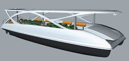 台湾高雄将再打造5艘爱河第二代太阳能电动观光船_世纪新能源网 Century New Energy Network