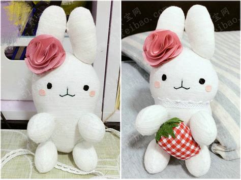 可爱萝卜兔子毛绒玩具兔兔公仔玩偶床上睡觉抱布娃娃生日礼物批发-阿里巴巴