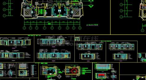 厦门高端KTV施工图CAD图纸及效果图下载 -CAD之家