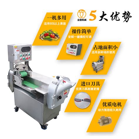大型自动切菜机TJT-118（大功率食堂加工厂用） - 广州市正盈机械设备有限公司