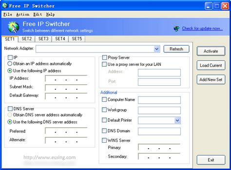 NetSetMan - IP地址一键切换工具 - 软件下载 - 画夹插件网