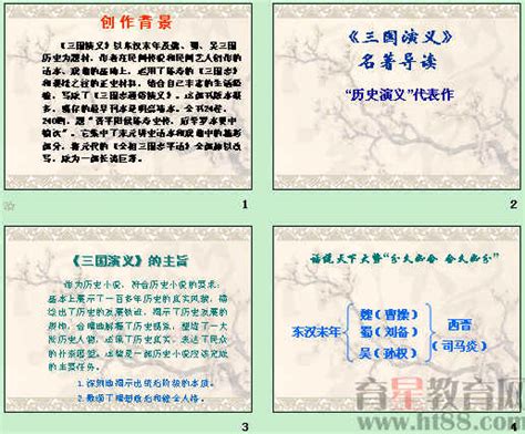 (1-20)《三国演义》主要事件梳理PPT模板免费下载_编号z66cxod7z_图精灵