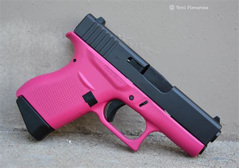 X-Werks Glock 43 9mm Raspberry Pink NO CC Fee for sale
