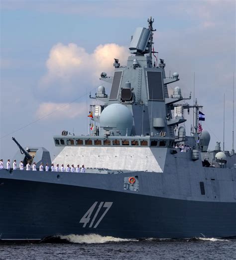 俄罗斯22350型护卫舰海军上将卡萨托诺夫号进入了工厂海上试验的最后|卡萨托诺夫|海军上将|护卫舰_新浪新闻