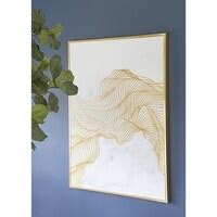 Ashley Furniture Richburgh White & Gold Wall Art - On Sale - Bed Bath ...