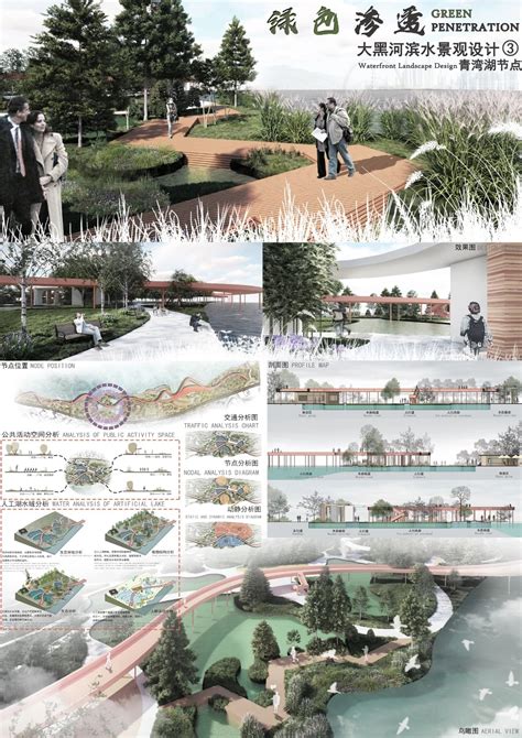 《绿色渗透——呼和浩特市大黑河滨水景观设计》-竞赛文库网