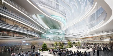 成都“最大”规模TOD天府新站，站城一体化的枢纽公园-交通建筑|高铁站-专筑网