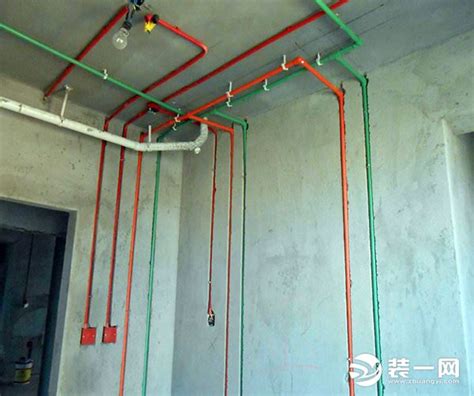 套房水电安装样板展示,套房水管装修施工图_大山谷图库