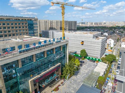 海曙第二医院新建工程正式结顶