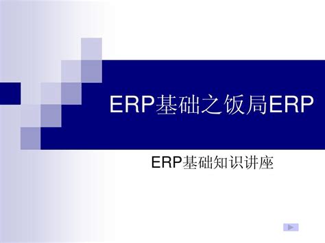 ERP基础知识讲座_word文档在线阅读与下载_免费文档
