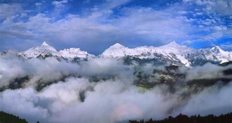 云南省迪庆州梅里雪山十三塔 - 中国国家地理最美观景拍摄点