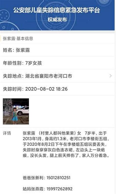 警方凌晨通报，湖北失踪女童遇害_澎湃号·媒体_澎湃新闻-The Paper