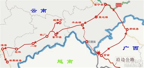 318川藏线自驾游路线图-成都到西藏旅游路线地图-西行川藏