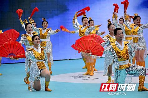 吉林省广场舞代表队参加全国广场舞北京集中展演活动