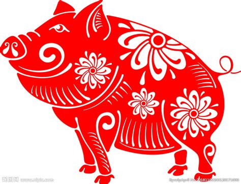 中国传统猪年剪纸设计图__传统文化_文化艺术_设计图库_昵图网nipic.com