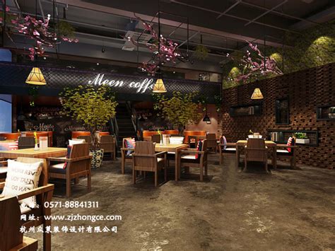 连锁咖啡厅设计装修案例-杭州众策装饰装修公司