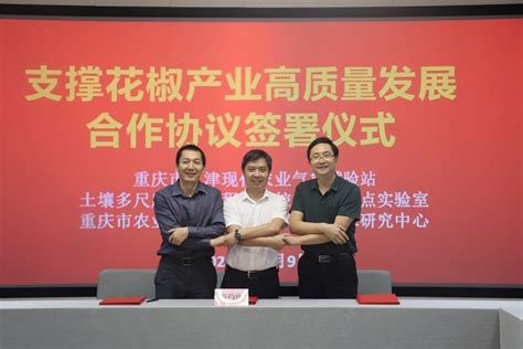 江津：三方签订合作协议共同支撑花椒产业高质量发展