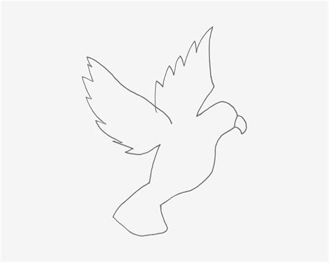 儿童简笔画，挥动翅膀的小鸽子-露西学画画