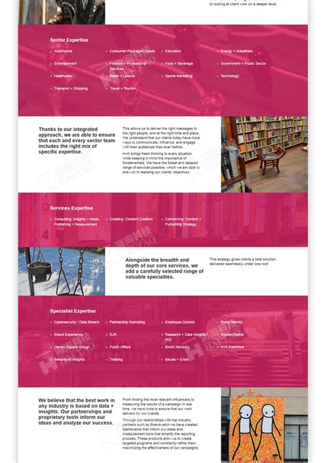 漂亮的英文网页设计欣赏,Hill+Knowlton Strategies外文网页设计案例-海淘科技