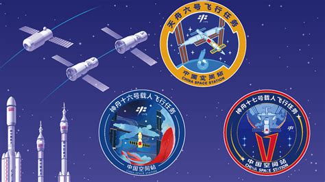 官宣！2023年度载人航天飞行任务标识正式发布_奇速读时文 快乐学英语