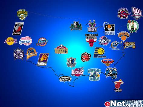 美国NBA球队的标志所在州及名称