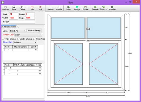 蓝科门窗设计软件下载-蓝科门窗设计管理系统(门窗设计)下载v4.6 免费版-当易网