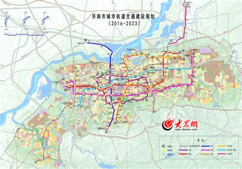 济南地铁最新规划图（R线+M线）- 本地宝