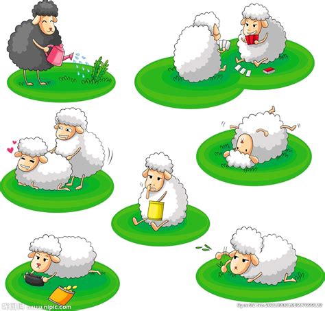 卡通羊图片专题,卡通羊下载_昵图网nipic.com