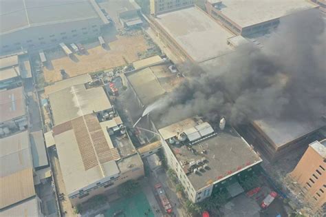 江海区一厂房突发大火 警惕冬春季节火灾风险