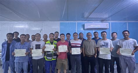 中国水利水电第五工程局有限公司 国际项目 中东抽蓄项目安装工程队13名“最美员工”受表彰