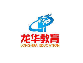 龙华教育培训学校LOGO设计 - LOGO123