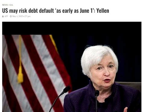 美国财政部长珍妮特•耶伦周一表示，美国最早可能在6月初耗尽用于偿还债务的资金，从而引发灾难性的违约。与此同时，政策制定者... - 雪球