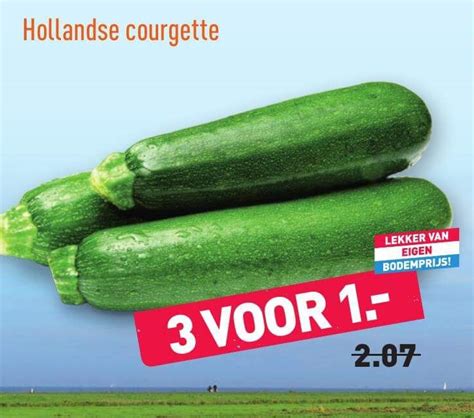 Hollandse courgette - indebuurt Zoetermeer