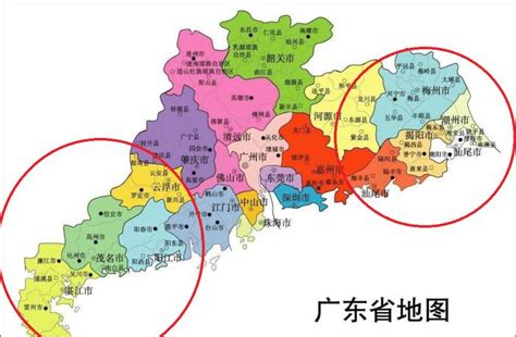 广东省的粤东、粤北、粤西哪个区域发展潜力最大_珠三角地区