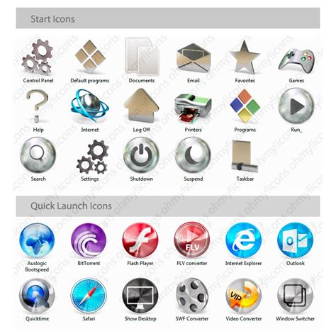 IconPackager - Titanium Blue Iconpackager (FREE DOWNLOAD ...