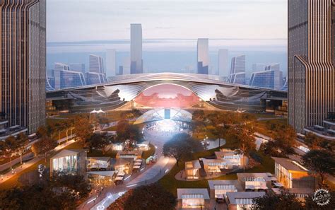 成都高新区陆肖站TOD项目——城市中央活力区一体化城市设计规划方案曝光_悦社在线